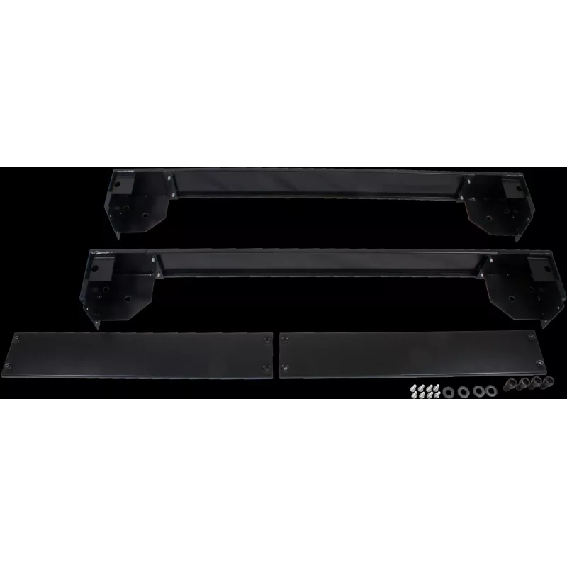 Rockstable 19 inch mobiel platform - zwart - SPCC-staal - 800 mm / 1000 mm