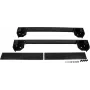 Rockstable 19 inch mobiel platform - zwart - SPCC-staal - 800 mm / 1000 mm