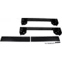 Rockstable 19 inch rolplateau - zwart - SPCC-staal - 800x800 mm - RS19-PH8810