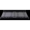 Rockstable RS19-SFH78 1U 19-inch zware plank, SPCC-staal, zwart