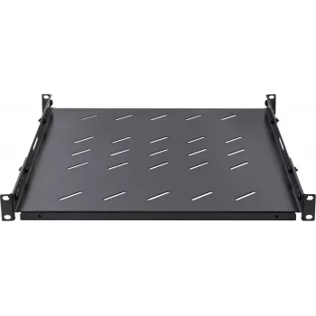 Rockstable RS19-SFH78 1U 19-inch zwaarlastbodem, SPCC-staal, zwart