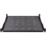Rockstable RS19-SFH78 1U 19-inch zware plank, SPCC-staal, zwart