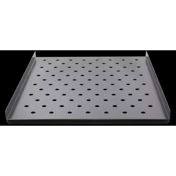 Rockstable RS19-FH69 1U 19-inch legbord, staal, zwart
