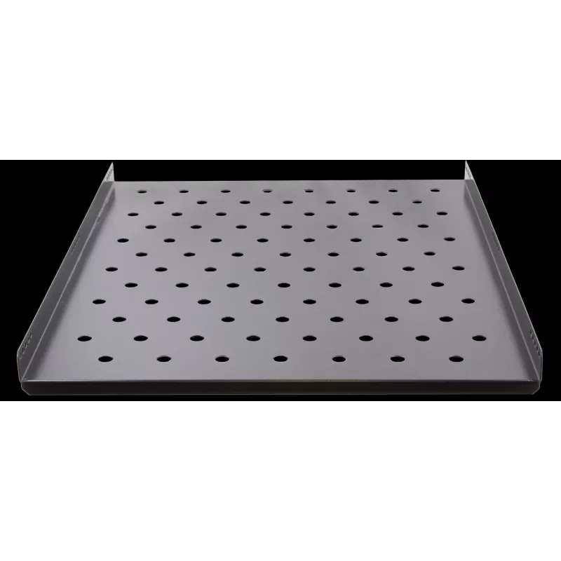 Rockstable RS19-FH69 1U 19-inch legbord, staal, zwart