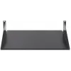 Rockstable 2U 19 inch vast rackplateau - staal - zwart - 2,75 kg (RS19-FH21)