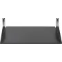 Rockstable 2U 19 inch vast rackplateau - staal - zwart - 2,75 kg (RS19-FH21)