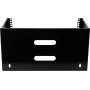 Rockstable 6U 19-inch wandmontageframe - montageset - SPCC-staal - zwart - 1 stuk - 3,86 kg (RS19-WMB6)