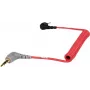 Rode SC7 microfoonkabel - 3,5mm TRS-stekker naar 3,5mm TRRS-stekker - 17 cm - afgeschermd - rood