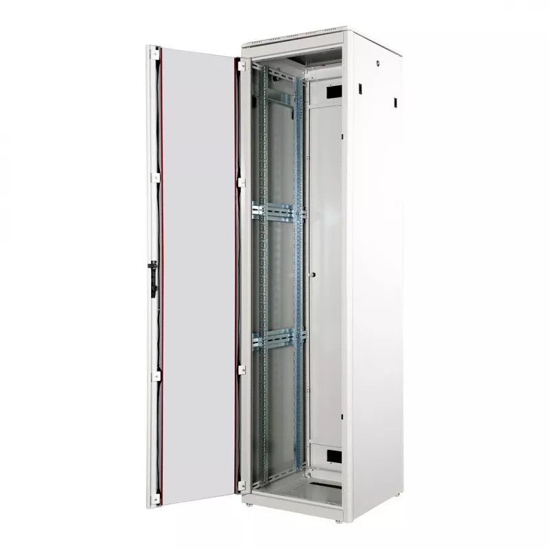 ROLINE 19-inch Netwerkkast Pro 47 HE, 600x600 BxT Glazen deur Grijs