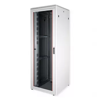 ROLINE 19 inch Netwerkkast Pro 47U, 800x800mm Glazen Deur Grijs