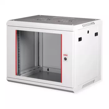ROLINE 19 inch wandkast Basic Plus 9U, 600x450 mm (BxD), Grijs