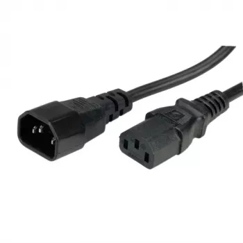 ROLINE GREEN apparaataansluitkabel, IEC 320 C14 naar C13, LSOH, zwart, 0,8 m