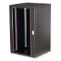 ROLINE Pro 20U 19 inch wandmontage-netwerkkast 600x600 mm, diepzwart (RAL 9005) 26.21.0179