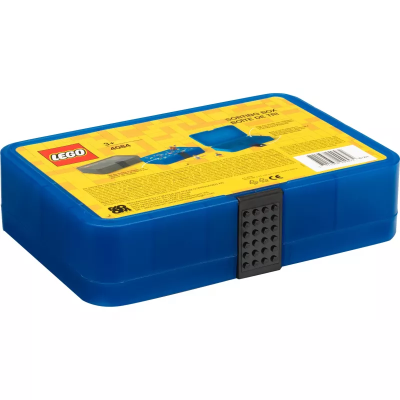 ROOM COPENHAGEN LEGO sorteerbox Iconic, transparant blauw, 11 vakken