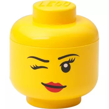 Room Copenhagen LEGO opberg hoofd Whinky Mini geel