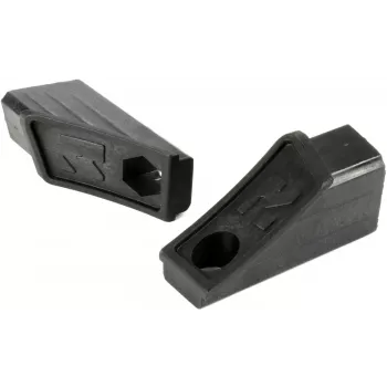 Root Industries deck rear plugs - zwarte nylon stunt-scooter deck-einddoppen (paar)