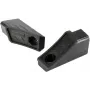 Root Industries deck rear plugs - zwarte nylon stunt-scooter deck-einddoppen (paar)