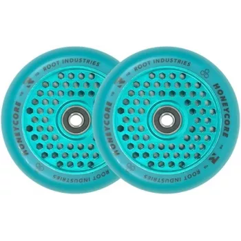 Root Industries Limited Edition Honeycore Wheels 110mm blauw/blauw