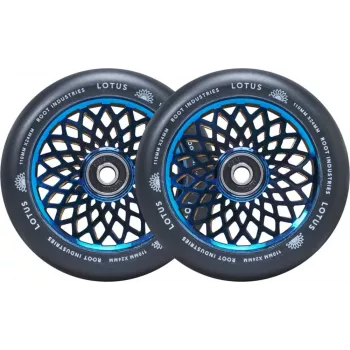 Root Industries Lotus wiel 110mm blauw