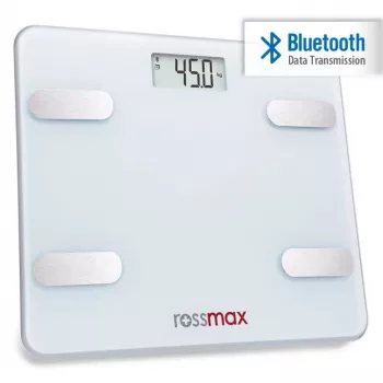 Rossmax WF262 lichaamsvetmonitor met weegschaal en Bluetooth