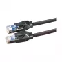 Rotronic-Secomp Dätwyler Cat.6 Class E S/FTP CU 7702 Flex LSOH Hirose TM21 patchkabel, 3 m, zwart