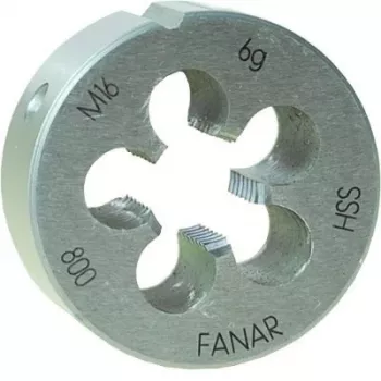 Ronddraadsnijijzer M20 DIN 22568 (6g) HSS 800