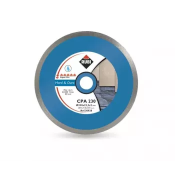 RUBI CPA diamantschijf voor harde materialen 250 x 25,4 mm SuperPro