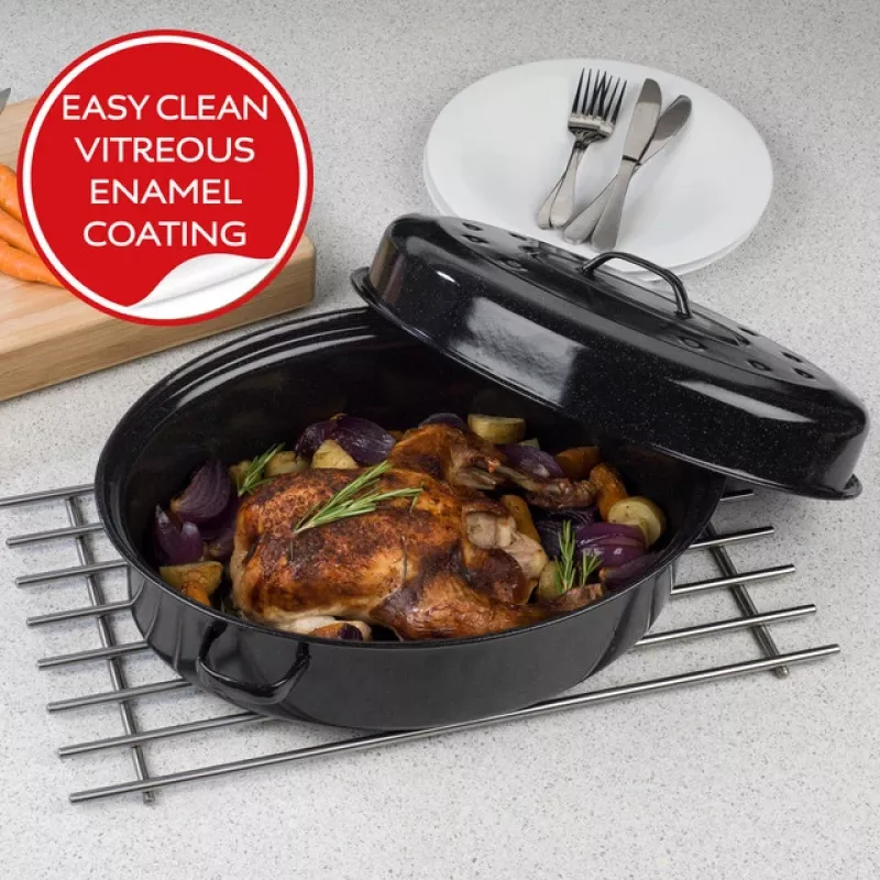 Russell Hobbs BW072151 V/E zelfbedruipende braadpan 38cm met deksel
