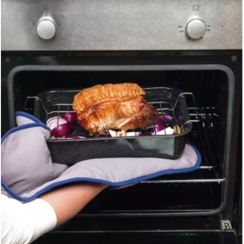 Russell Hobbs CW91612EU7 34cm geëmailleerde braadpan met rooster