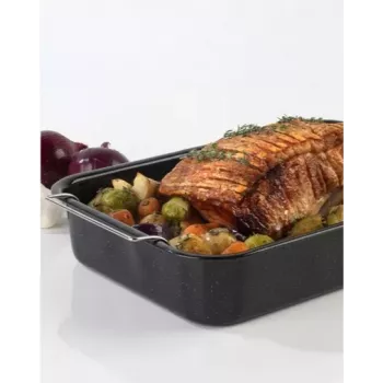 Russell Hobbs CW91612EU7 34cm geëmailleerde braadpan met rooster