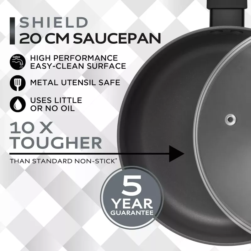 Russell Hobbs RH028412EU7 Shield 20cm kookpan