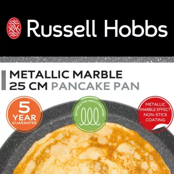 Russell Hobbs RH028521EU7 Metallic Marble 25 cm pannenkoekenpan