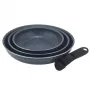Russell Hobbs RH03293EU7 Nightfall Stone 4-delige Smart Clip pannenset