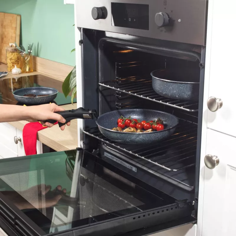 Russell Hobbs RH03297 Nightfall Stone 4-delige Smart Clip pannenset