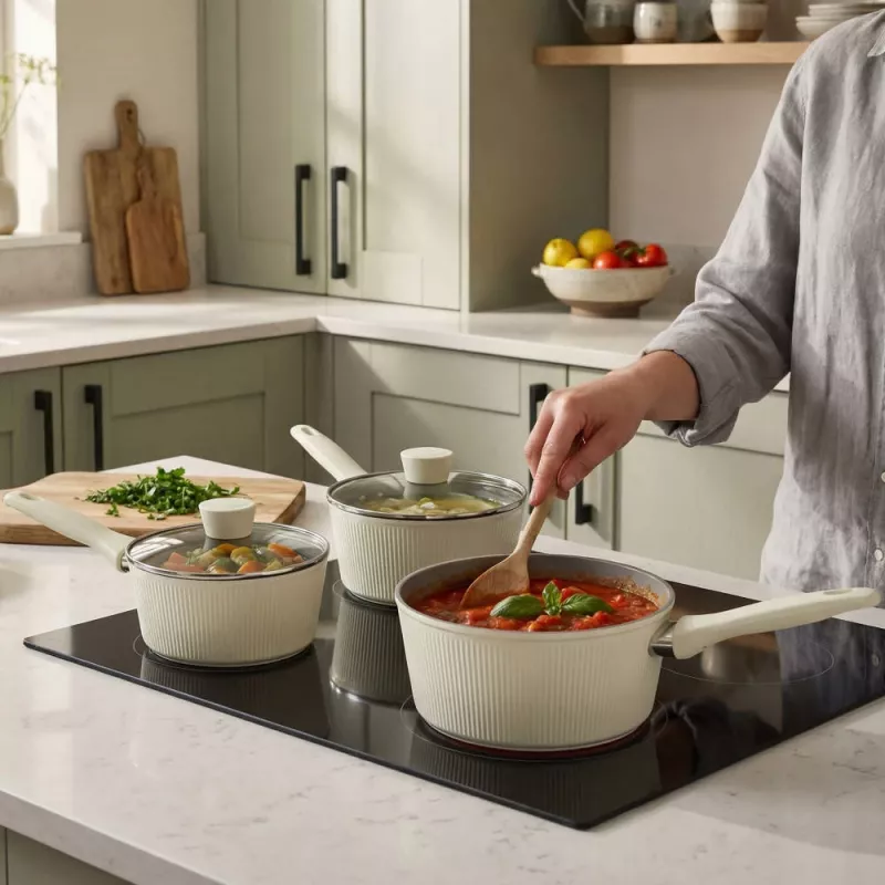 Russell Hobbs RH03866C Cote 16 cm kookpan, crème