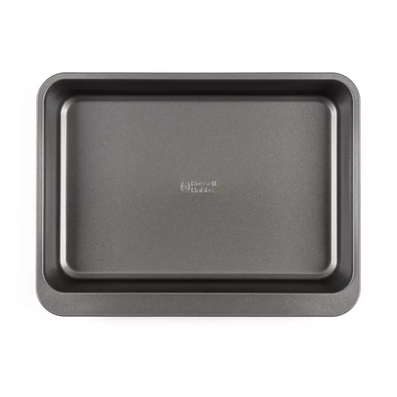 Russell Hobbs RH03903 Stacking 7-delige bakset, koolstofstaal, antiaanbak, houtskoolgrijs