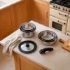 Russell Hobbs RH04041 RVS 8-delige Smart Clip pannenset