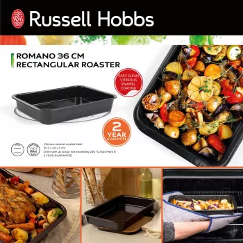 Russell Hobbs Romano 36cm rechthoekige braadslee