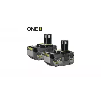 RYOBI 2x 4,0Ah Lithium+ 18V ONE+ accu-pack RB1840X2