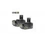 RYOBI 2x 4,0Ah Lithium+ 18V ONE+ accu-pack RB1840X2