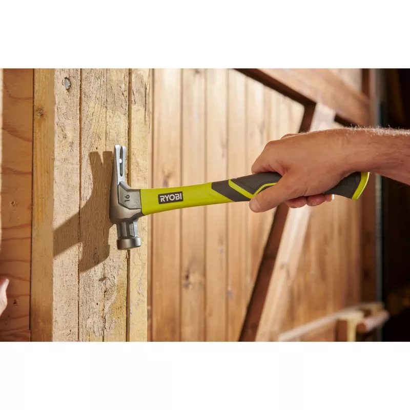 RYOBI klauwhamer RH16FSS (groen/grijs, magnetische nagelhouder)