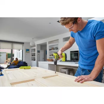 RYOBI ONE+ accu-slagboorschroevendraaier R18PD5-220S, 18V (groen/zwart, 2x 2,0 Ah Li-Ion accu's)