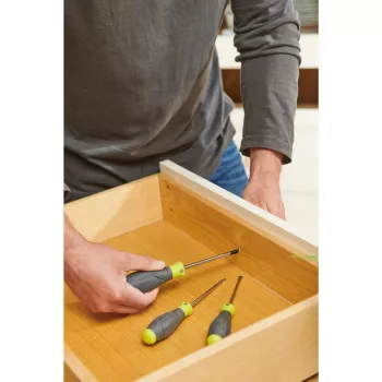 RYOBI RSD1PH2S 3-delige schroevendraaierset (groen/grijs, PH2, SL5.5, SL4)