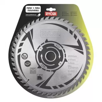 Ryobi SB254T48A1 cirkelzaagblad 254mm 48T TCT ATB 30mm boring