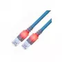 Sacon 442604,500 Cat6 S/FTP netwerkkabel, 5 m, blauw