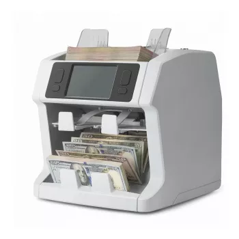 Safescan 2995-SC bankbiljetteller 2 vakken 7-voudige controle
