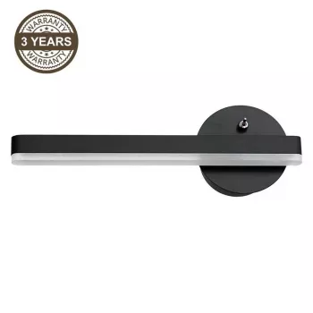 Safi 6W 4000K LED-wandlamp zwart