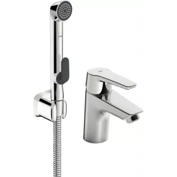 SAGA 3912F wastafelmengkraan met Bidetta handdouche, chroom