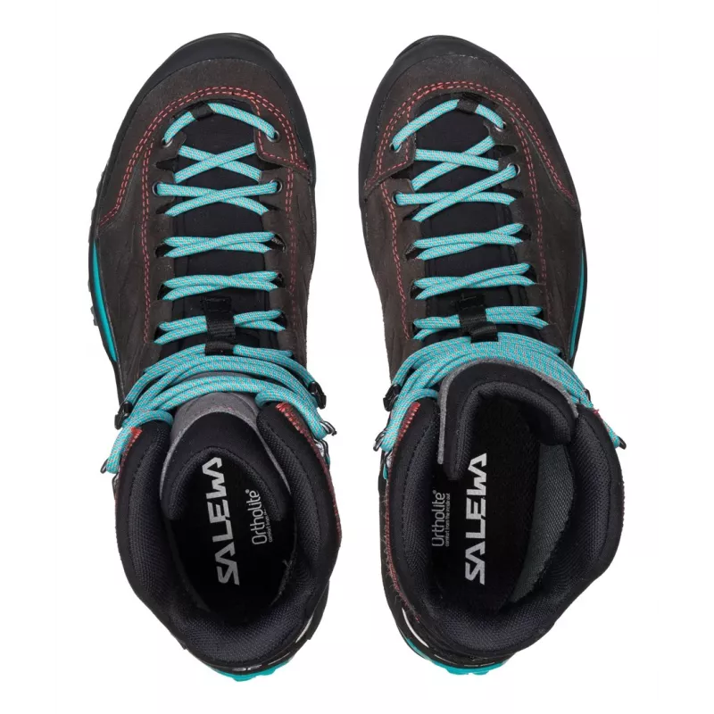 Salewa MTN Trainer Mid GTX dames volwassenen zwart, blauw