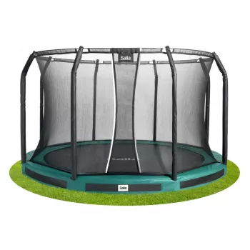 SALTA Premium Ground Combo trampoline 427 cm groen